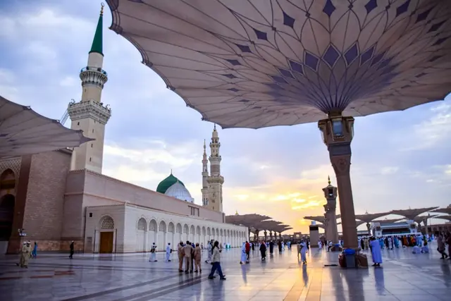 المسجد النبوي، وجهة رحلات المدينة من الرياض
